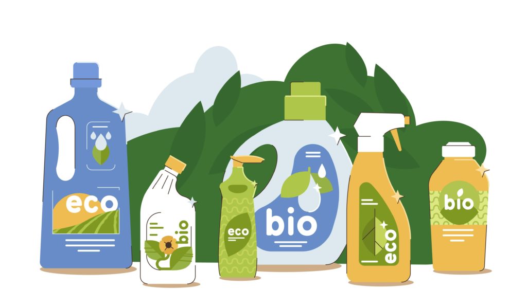 eco friendly product illustration