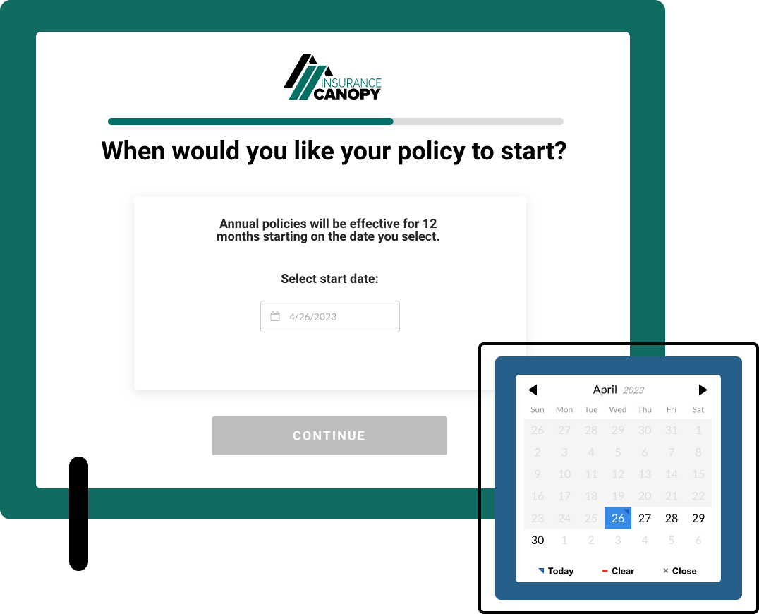 Event Center Partnerships Insurance Canopy