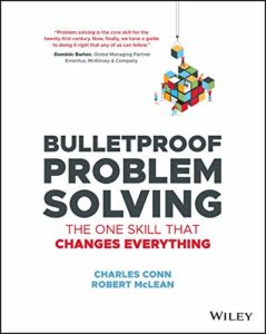 book cover for bulletproof problem solving