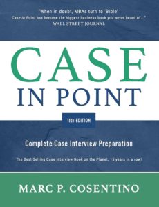 book cover for "case in point"