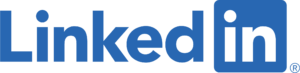 LinkedIn Logo - horizontal blue