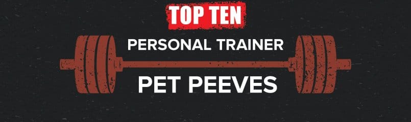 personal trainer pet peeves banner