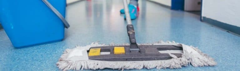 mop cleaning floors