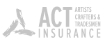Grey ACT Insurance Logo.